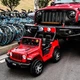 Детский двухместный электромобиль Bambi Jeep Rubicon M 4176EBLR-3 Red (M 4176EBLR) - изображение 4