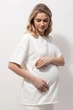 Костюм для беременных и кормящих Юла Мама Mikaela L молочный (ST-24.011) - изображение 7