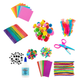 Zestaw kreatywny Grafix Craft Box Rainbow (8715427101422) - obraz 3