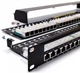 Патч-панель L&W ELECTRONICAL 19" 1U STP 48xRJ-45 Dual IDC type, кат. 5E, экранированная (LW-PP6A-10-C5E) - изображение 2