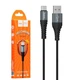 Кабель для зарядки Hoco X38 Type-C 1 м Дата-кабель черный USB - изображение 3