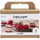 Zestaw do tworzenia świątecznych zabawek Creativ Company Crepe Paper (5712854644631) - obraz 1
