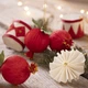 Zestaw do tworzenia świątecznych zabawek Creativ Company Crepe Paper (5712854644631) - obraz 4