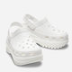 Chodaki damskie na wysokiej platformie Crocs Mega Crush 207988-100 36-37 (M4/W6) 22 cm Białe (196265103904) - obraz 2