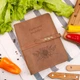 Книга для записи рецептов Кулінарні шедеври, А5, 100 листов для рецептов, Whisky, WOODPRESENT - изображение 1