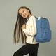 Рюкзак для підлітка (міський) GoPack Education Teens, для дівчаток, синій (GO24-147M-3) - зображення 11