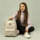 Рюкзак для підлітка (міський) GoPack Education Teens, для дівчаток, бежевий (GO24-147M-1) - зображення 12