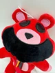 Мягкая игрушка Бобби Обнимишка Улыбающиеся звери / Smiling Critters Poppy Playtime Медведь Красный 25 см (1009793) - изображение 4