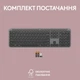 Клавіатура бездротова Logitech K950 Bluetooth/Wireless Graphite (920-012465) - зображення 10