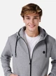 Толстовка на молнии мужская Colin`s CL1066987-MGA S Серая (8684112034874) - изображение 4