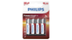 Батарейка Philips AA 4шт Bat Alkaline Power - изображение 2