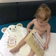 Полотенце бамбуковое Lovely Svi Детское 90х90 см Мишка с коричневыми ушками с капюшоном (9614948356498) - изображение 4