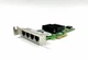 Сетевая карта Lenovo ThinkSystem I350-T4 PCIe - 4 гигабитных (1000Mbit) порта RJ45 - изображение 1