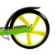 Двоколісний самокат Best Scooter FL-20085 складаний з ручним гальмом та підсклянником, зелений - зображення 5