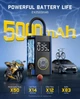 Портативный&nbsp;насос компрессор Fanttik X9 Pro для накачки шин с цифровым экраном и фонарем - изображение 4