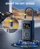 Портативный&nbsp;насос компрессор Fanttik X9 Pro для накачки шин с цифровым экраном и фонарем - изображение 6
