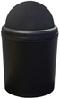 Відро для сміття Bisk 08345 5 л Чорне (5901487083454) - зображення 3