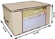 Складна коробка для зберігання речей Stenson 60 х 45 х 30 см Бежева (TD00554 beige) - зображення 3