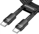 Кабель Essager Star 100W USB Charging Cable Type C to Type C 3 м Black (EXCTT1-XCC01) - изображение 1