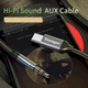 Переходник Type-C to AUX Mini-Jack 3.5 mm Essager 1М Кабель Аукс на Тайп-С (USB-C) Black-Grey (695523740259) - изображение 10