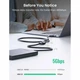 Удлинитель Ugreen US129 USB 3.0 AM / AF штекер - разъём 1 м, черный (10368) - изображение 3