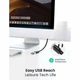 Удлинитель Ugreen US129 USB 3.0 AM / AF штекер - разъём 1 м, черный (10368) - изображение 4