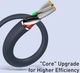 Кабель Baseus Crystal Shine Series Fast Charging Data Cable USB to iP 2.4 A 2 m Black (CAJY000101) - зображення 4