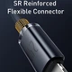 Кабель Baseus Crystal Shine Series Fast Charging Data Cable USB to iP 2.4 A 2 m Black (CAJY000101) - зображення 5