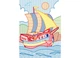 Великі водяні розмальовки з кольоровим контуром. Кораблі (Crystal Book) (F00025848) - зображення 2