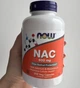 N-ацетилцистеин Now Foods NAC 600 mg 250 капс - изображение 7