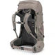 Туристичний рюкзак Osprey Renn 50 Pediment Grey/Linen Tan (009.3529) - зображення 3