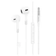 Навушники Hoco M109 Pure joy wire with microphone (3.5mm) (1.2м) для телефону Білий - изображение 1