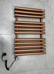 Рушникосушка електрична Terma Rolo Towel 755x520 Bright Cooper, з теном MOA - зображення 1
