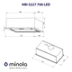 Вытяжка Minola HBI 5227 IV 700 LED - изображение 9