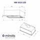 Вытяжка Minola HBI 5025 BL LED - изображение 8