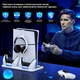 Мультифункціональна охолоджувальна док-станція підставка BEBONCOOL S4000 для зарядки PS5 / PlayStation 5, біла (79532938) - зображення 4