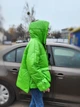 Куртка женская евро зима No brand Зеленая (А-1698 42-44) - изображение 4