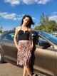 Спідниця жіноча міді зі шляркою Boohoo Коричнева 9794 L (46) - зображення 4