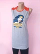 Майка подросковая на девочек удлиненная с рисунком Wonder Woman Серая 12796 р 152-158 (12-14 лет) - изображение 5