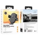 Автотримач для телефону BOROFONE BH92 Grand one-button car holder(air outlet) Black (6941991103681) - зображення 2