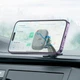 Автотримач для телефона HOCO H30 Brilliant magnetic car holder(center console) Black (6942007611473) - зображення 7