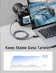 ​Кабель JSAUX USB 3.0 USB A Male to Micro B Male 2м grey - изображение 4