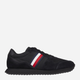 Buty sportowe męskie do kostki Tommy Hilfiger THIFM0FM04699BDS 41 Czarne (8720644402290) - obraz 1