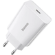 Сетевое зарядное устройство Baseus USB Type C 20W Speed ​​Mini Quick Charger White (CCFS-SN02) - изображение 1