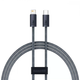 Кабель зарядный Baseus Dynamic Series Type-C Lightning 3.5А 20W 1м Grey (CALD000016) - изображение 2
