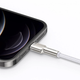 Кабель зарядный Baseus USB - Lightning Cafule Metal Lightning 2.4A 2м White (CALJK-B02) - изображение 5
