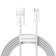 Кабель зарядный Baseus USB - microUSB Superior Series Fast Charging 2A 2 м White (CAMYS-A02) - изображение 1