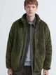 Куртка демисезонная Шерпа мужская Uniqlo 951074267 3XL Зеленая (1159799902) - изображение 1