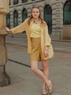 Топ женский Uniqlo 717313876 XL Желтый (1159799892) - изображение 3
