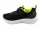 Кросівки сітка для дівчаток Apawwa 396, чорно-зелені, р. 28 (17,5см) - изображение 2